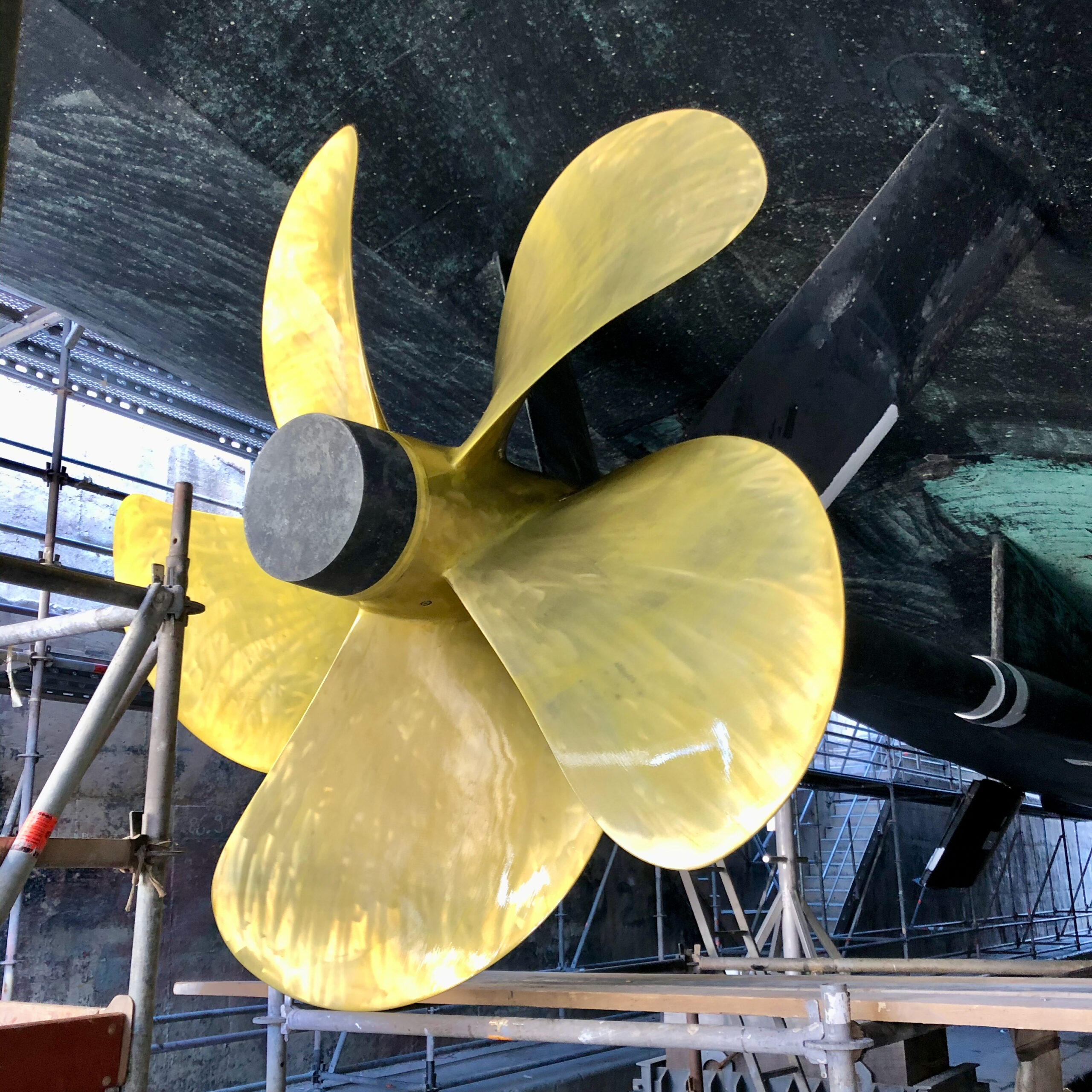 PropOne Applied to superyacht propeller by Emana Yachting